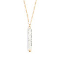Place In My Heart Quote Necklace