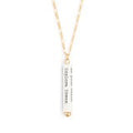 Catch the Wind Quote Necklace