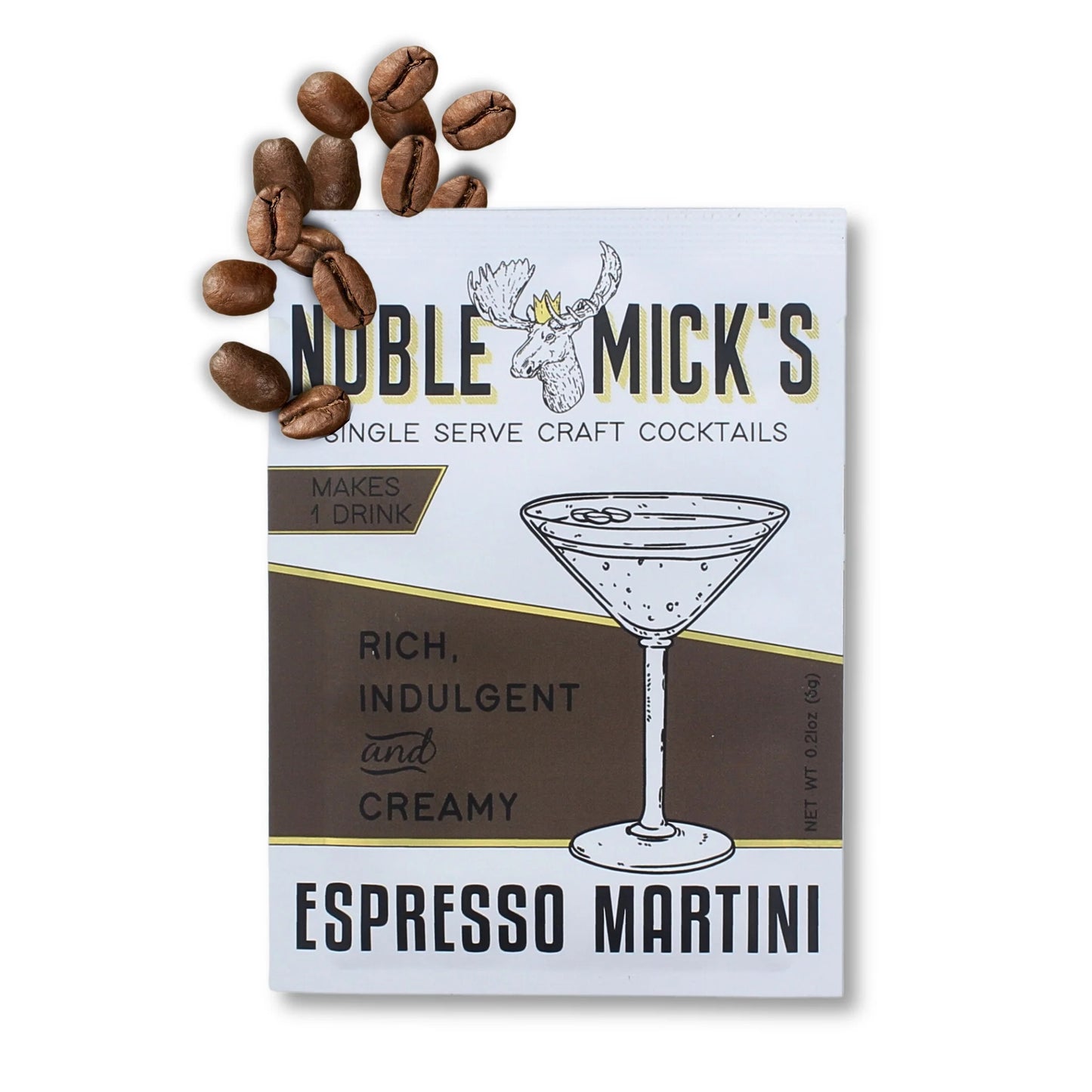 NobleMicks Single Serve Cocktail Mix - Espresso Martini