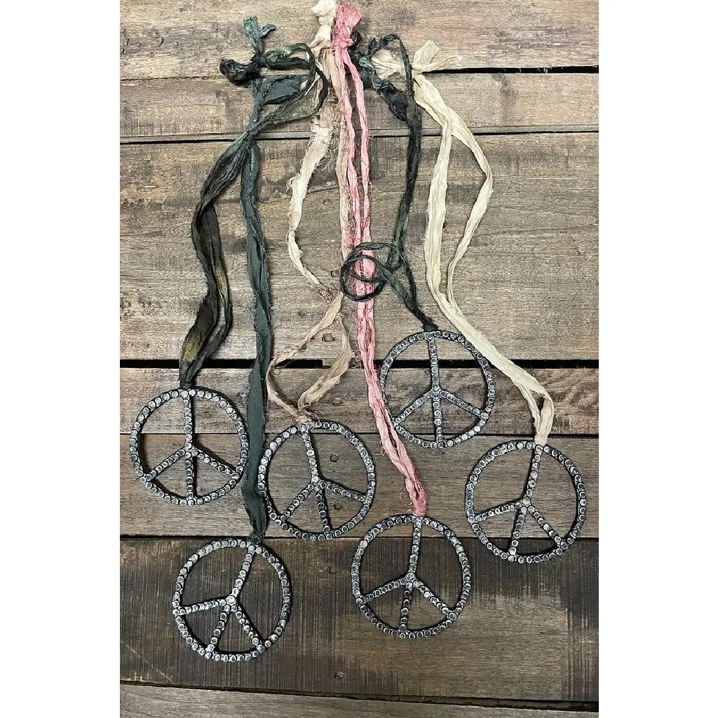 Peace Sign Necklace/Hanger