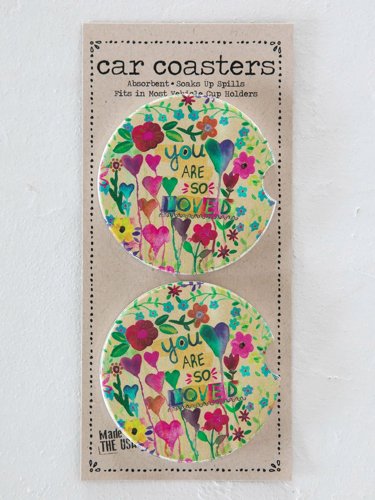 Car Coasters - You Are So Loved