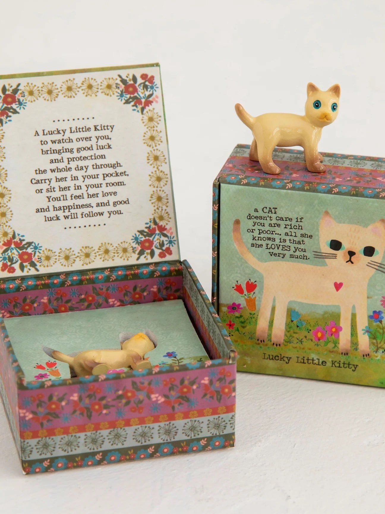 Kitty Lucky Keepsake Charm