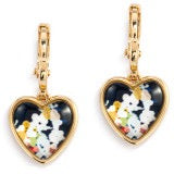 Art Heart Earrings - Mom, I Love You