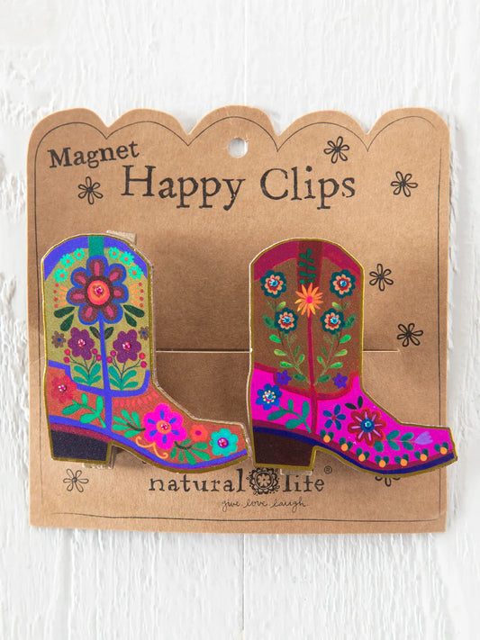Boot Magnet Happy Clips