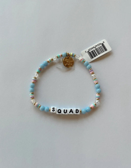 Little Words Project Bracelet- "Squad"