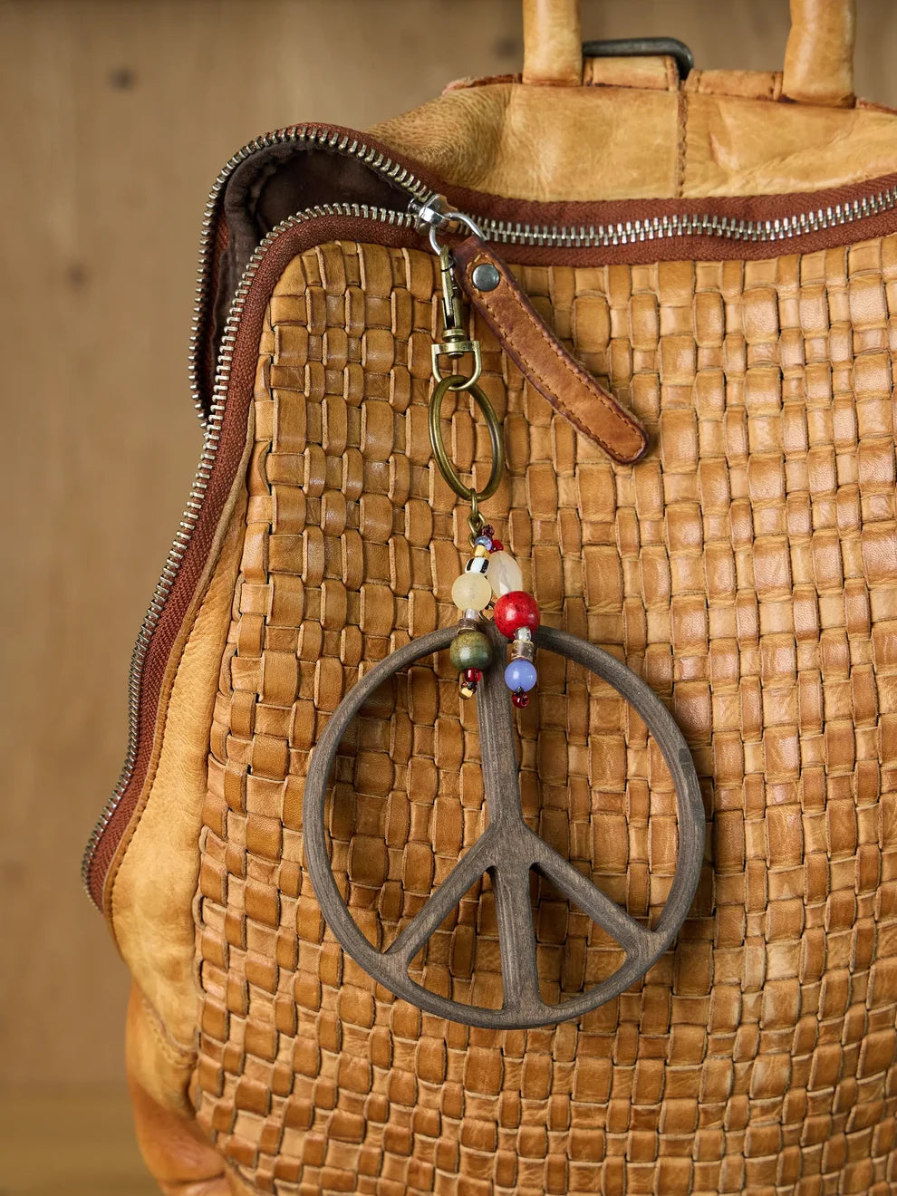 Be the Change Key Clip Bag Charm - Peace