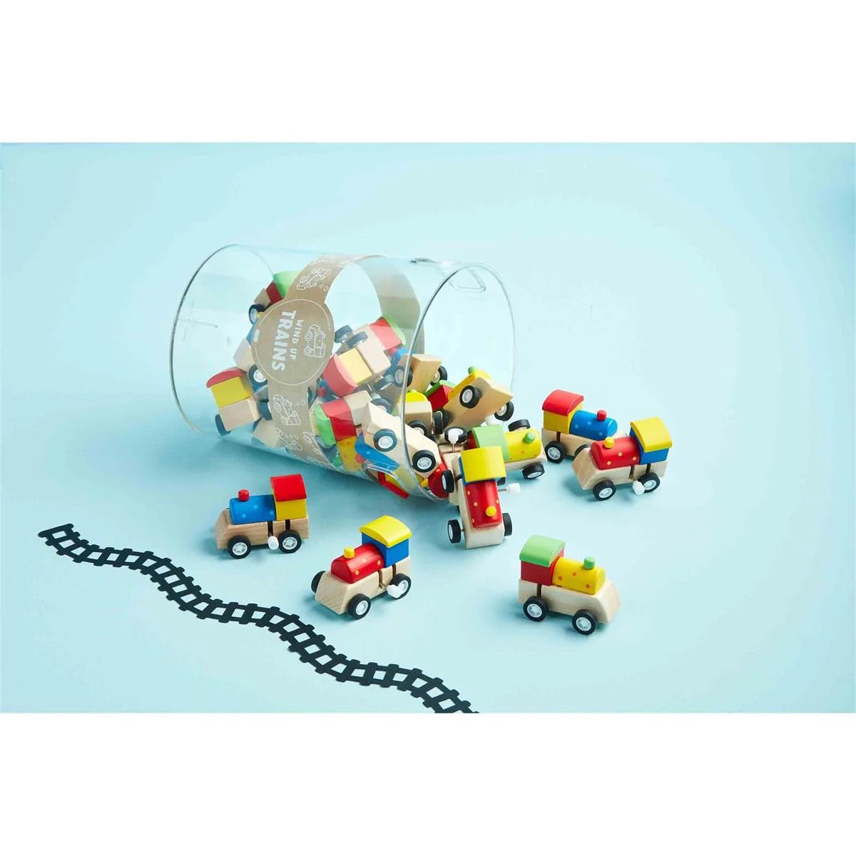 Wind-Up Train Toy