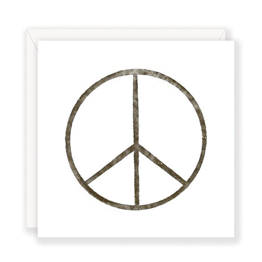 Peace Sign Greeting Card