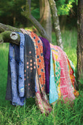 Recycled Kantha Throws