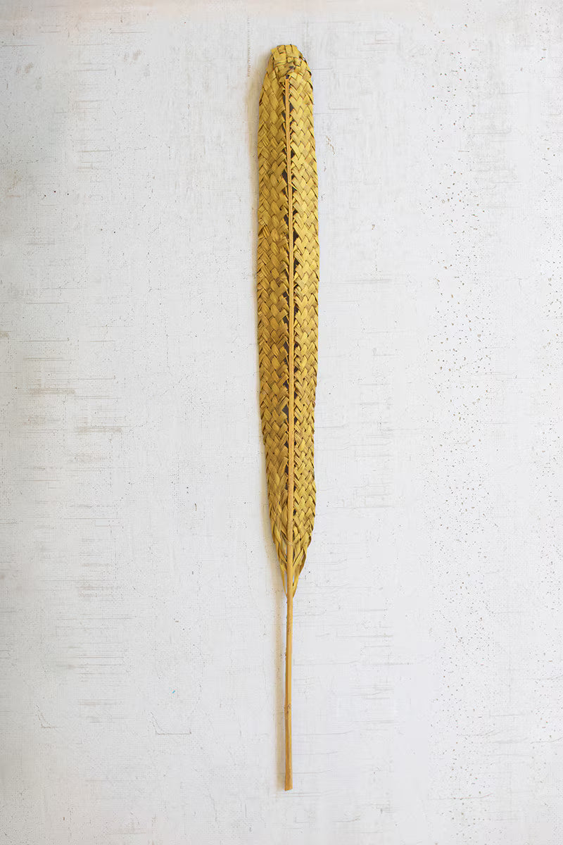 Goldenrod Woven Kejur Leaf