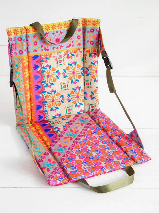 Patchwork Outdoor Folding Seat