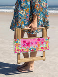 Take Anywhere Table - Pink Daisy