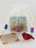 Little Pocket Token - Cardinal