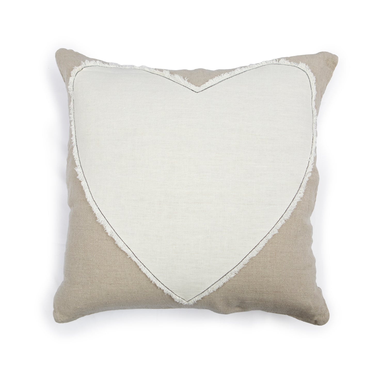 Heart Stitched Pillow