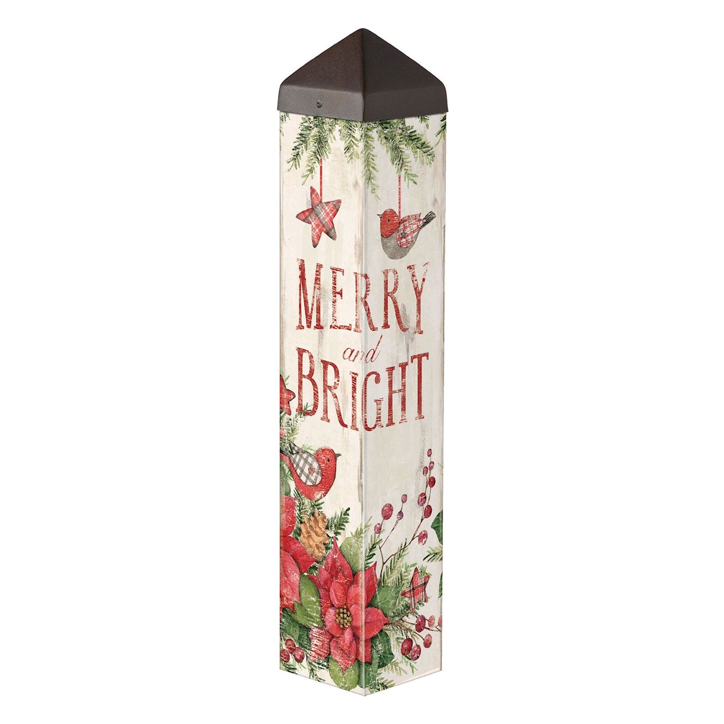 Farmhouse Birds 20" Art Pole