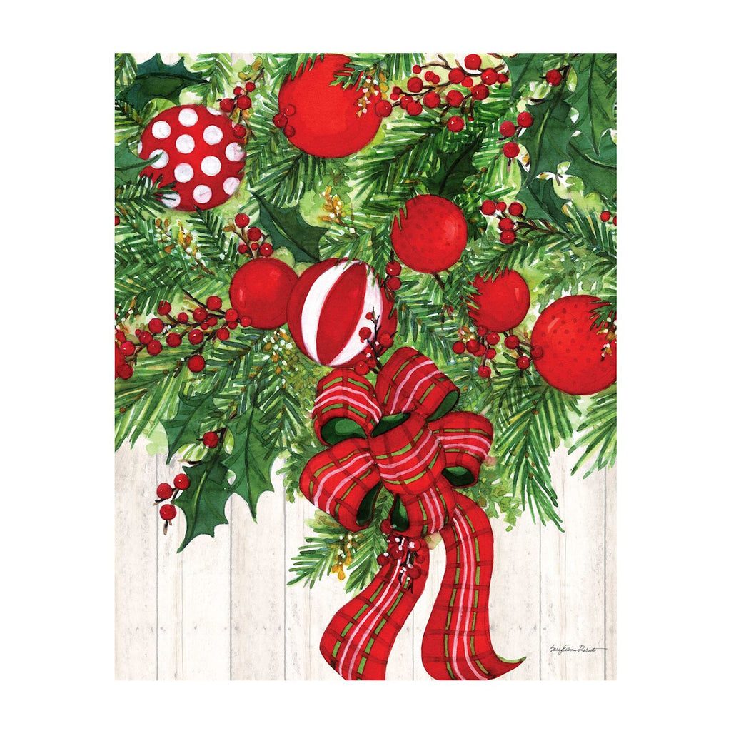 Christmas Garland 20" Art Pole