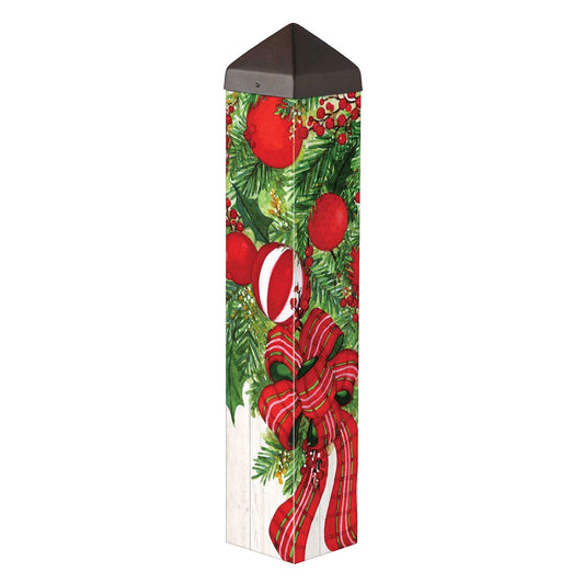 Christmas Garland 20" Art Pole