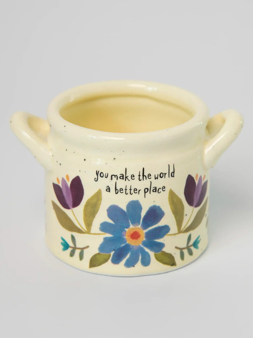 Small Crock Planter - World Better