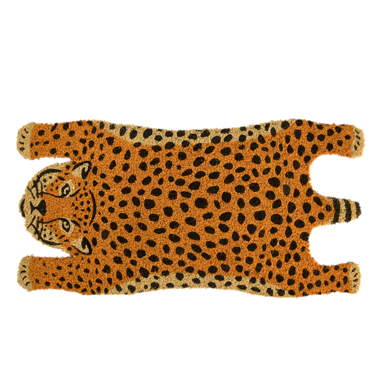 Cheetah Coir Doormat