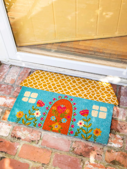 Bungalow Doormat - Cottage