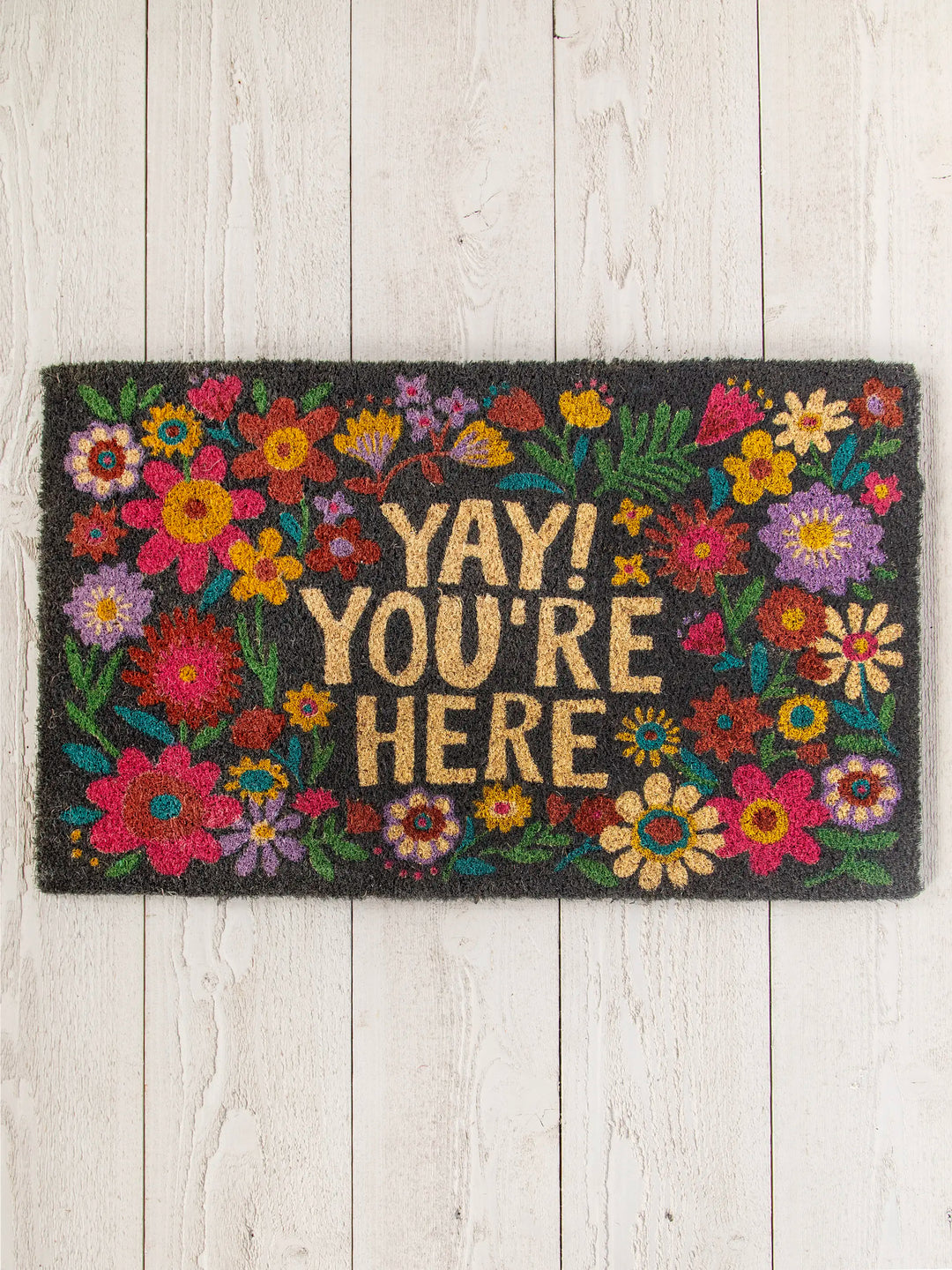 Bungalow Doormat - Yay You're Here
