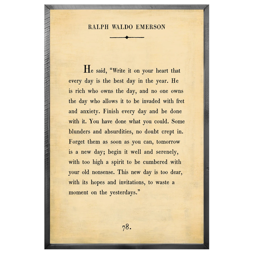 Ralph Waldo Emerson Art Print