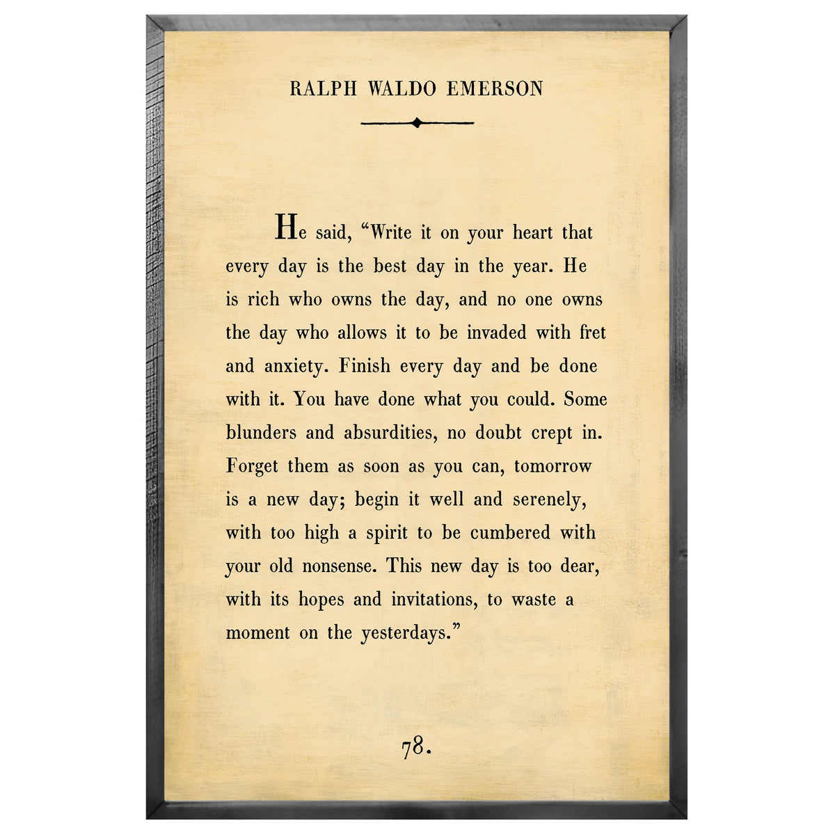 Ralph Waldo Emerson Art Print