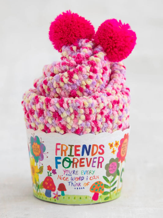 Cozy Cupcake Socks - Friends Forever