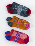 Favorite Fitness Socks, Set of 3 - Navy