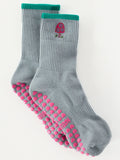 Cutest Pilates Socks - Mushroom