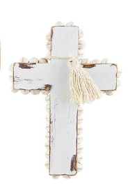 Distressed Beaded Crosses