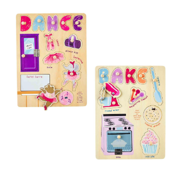 Girl Busy Board Puzzles