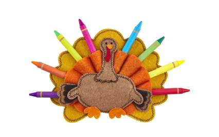 Thanksgiving Crayon Holder Sets