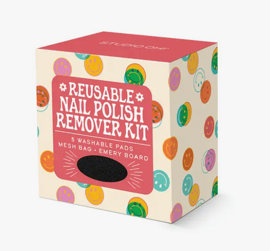 Happy Vibes Reusable Nail Polish Remover Kit