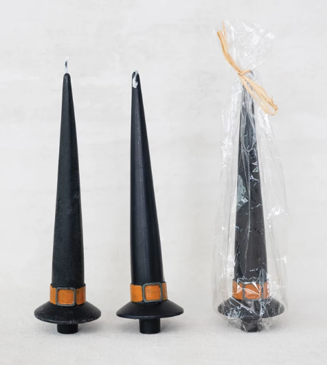 Witch Hat Taper Candle