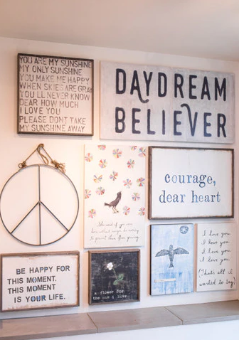 Daydream Believer Art, White