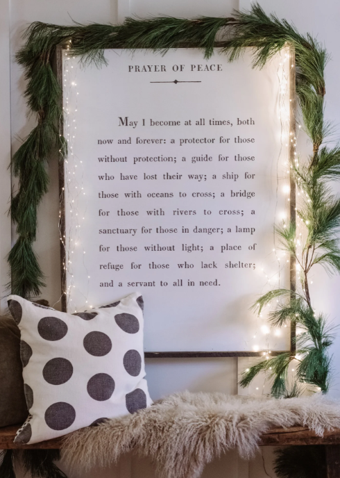 Prayer of Peace Art