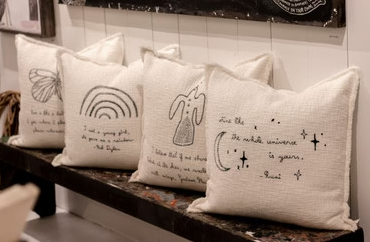 Shine - Rumi Pillow