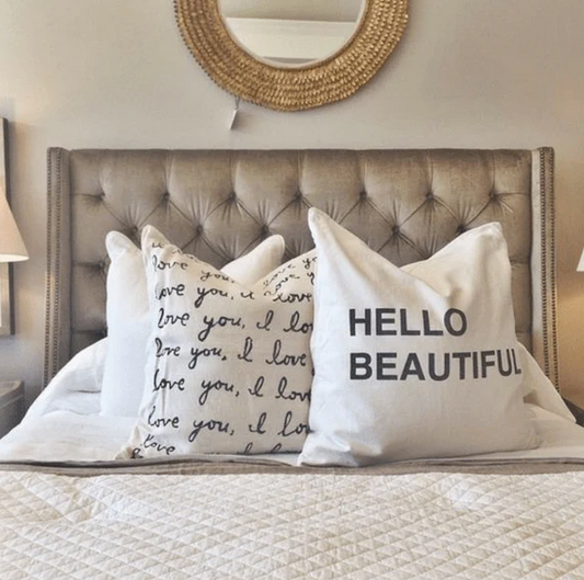 I Love You Art Pillow