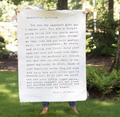 Beautiful Darling Wall Tarp