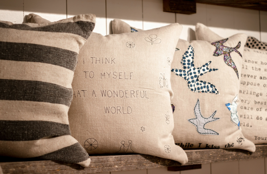 What A Wonderful World Pillow