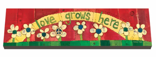 Love Grows Here Expressions Wall Art