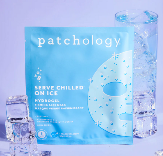 Serve Chilled On Ice Hydrogel Face Mask