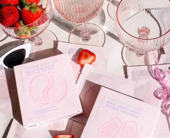 Serve Chilled Rosé Eye Gels