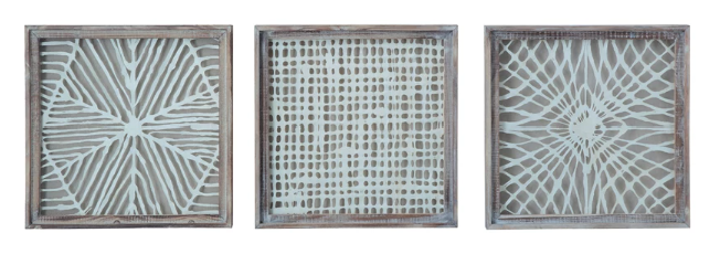 Framed Handmade Paper Art