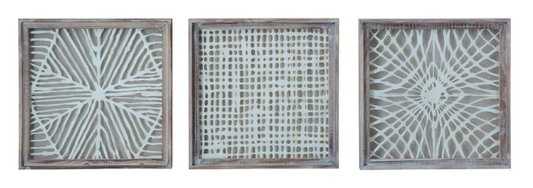 Framed Handmade Paper Art