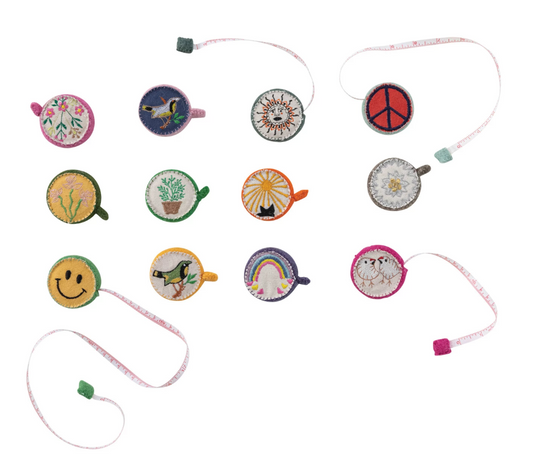 Embroidered Felt Tape Measure