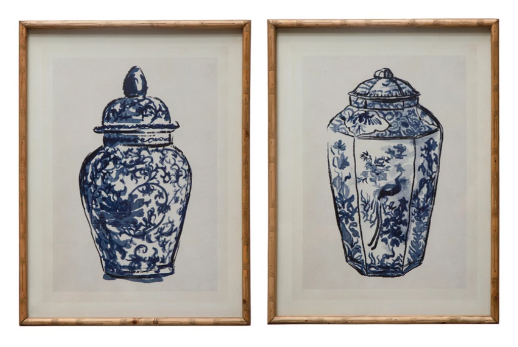 Blue Ginger Jar Wall Art
