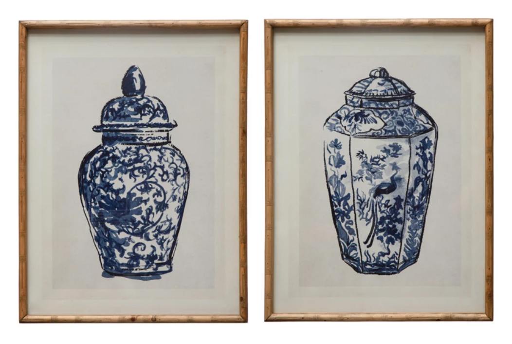 Blue Ginger Jar Wall Art