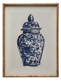 Blue Ginger Jar Wall Art